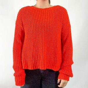 Eileen Fisher Organic Cotton Knit Sweater | Size Small